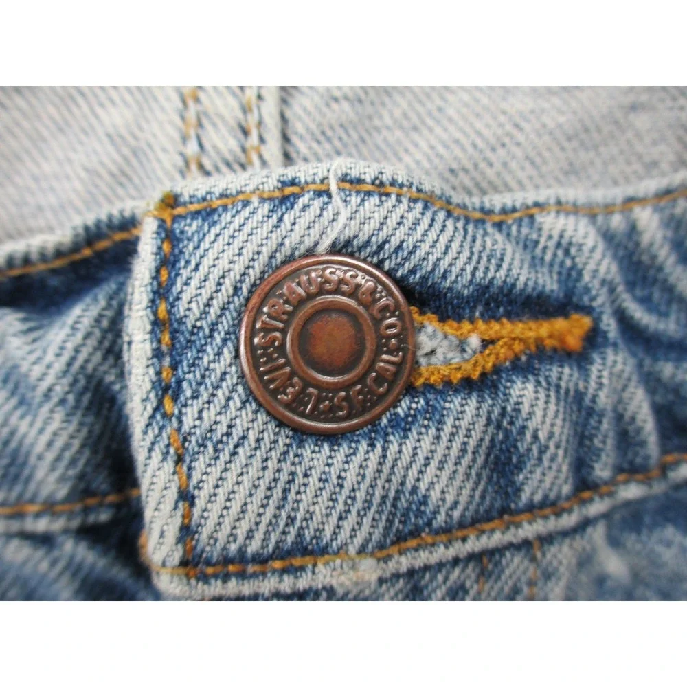 VINTAGE Levi's 553 Pants Mens 44 Blue Denim Jeans Relaxed Fit Straight 44X30*‎